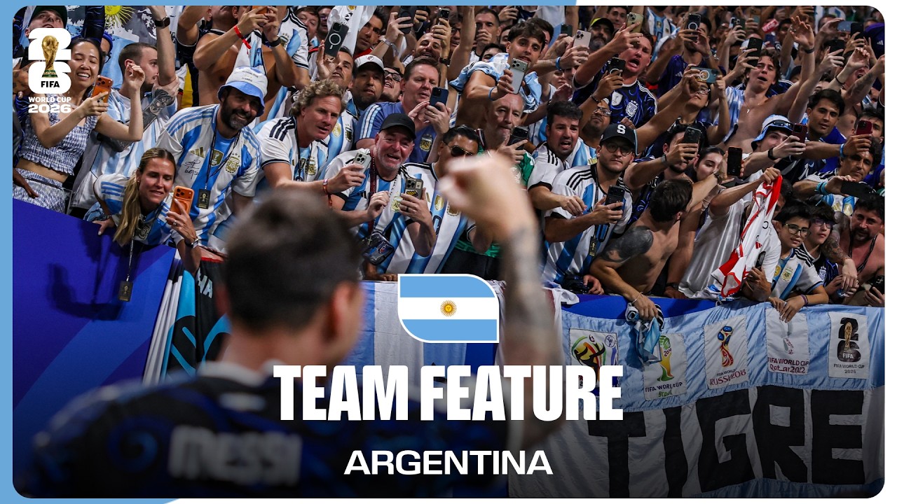 Team Feature: Argentina | Resilience & Brilliance of La Albiceleste background