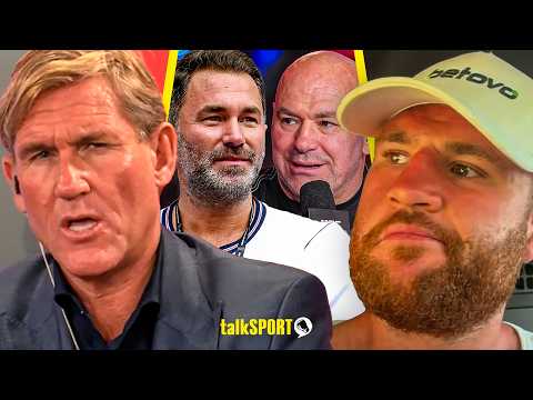 "NO LOYALTY!" Simon Jordan & Johnny Fisher debate REJECTING Eddie Hearn for Dana White & Zuffa background