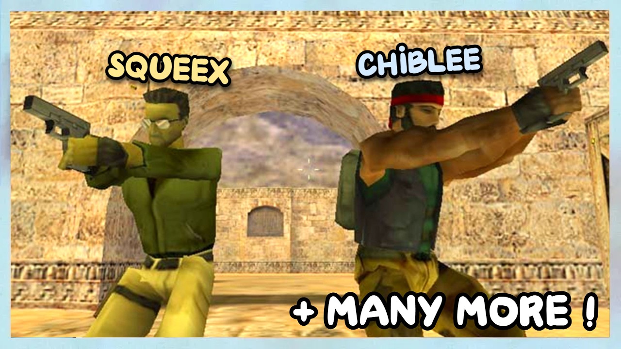 We played Every Counterstrike & It was Complete Chaos | Counterstrike 1.6, Source, GO, 2 backdrop