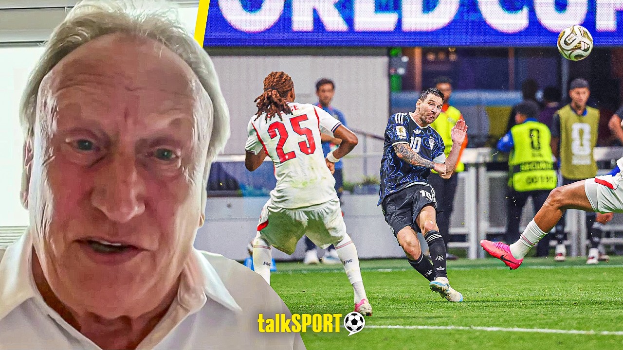 "DIE TO STOP THE CROSS!" Neil Warnock HAMMERS England's defensive COLLAPSE against Argentina! background