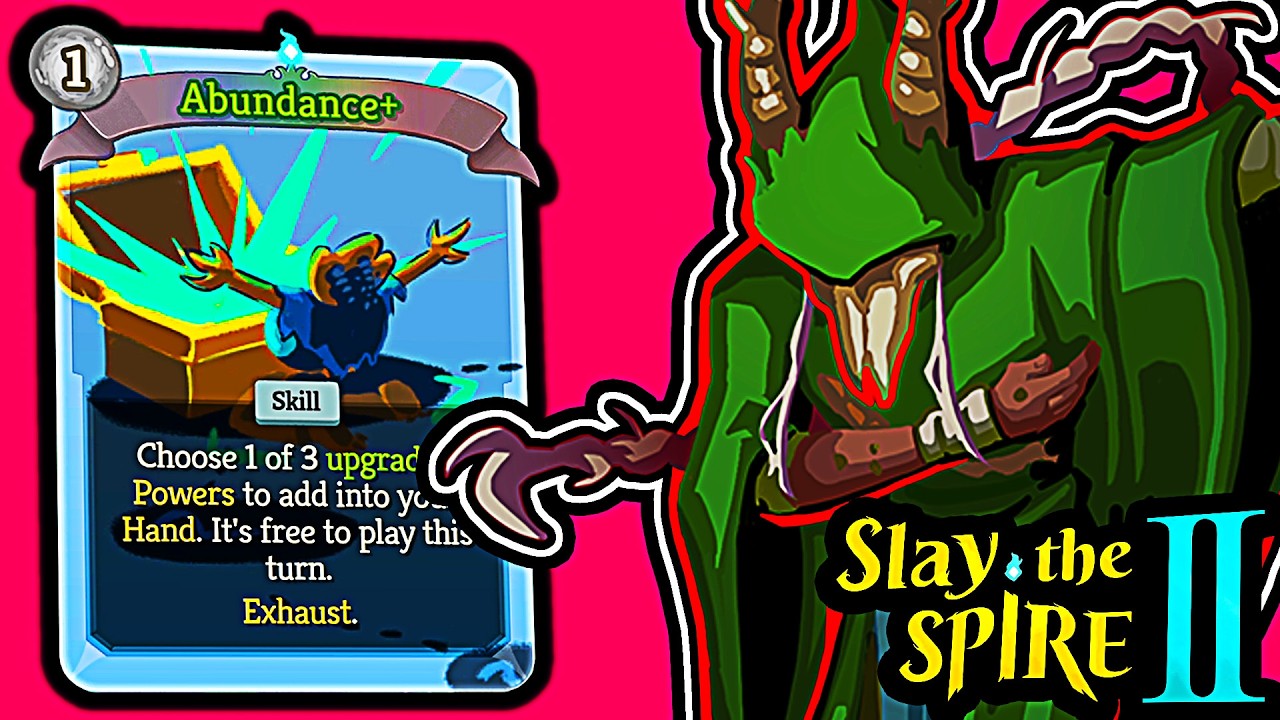 NEW Card Abundance Is INCREDIBLE In SLAY THE SPIRE 2 background