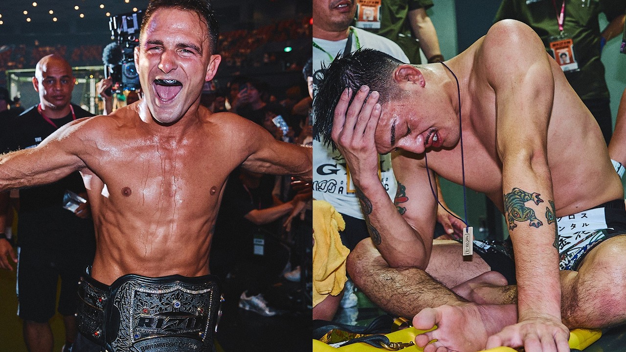 【勝者と敗者】試合直後の選手の素顔に密着 - abc presents RIZIN LANDMARK 15 background
