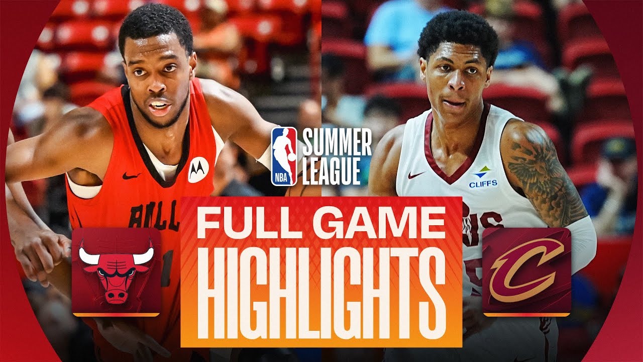 BULLS vs CAVALIERS | LAS VEGAS SUMMER LEAGUE | FULL GAME HIGHLIGHTS | July 17, 2026 background