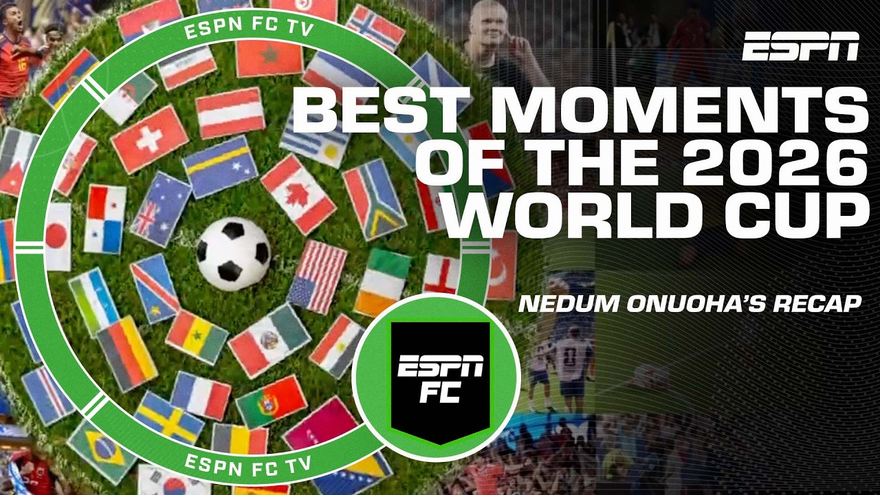 Reflecting on the best moments of the 2026 FIFA World Cup ⚽ | ESPN FC background