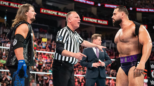 FULL MATCH: AJ Styles vs. Rusev | WWE Title Match: Extreme Rules 2018 background