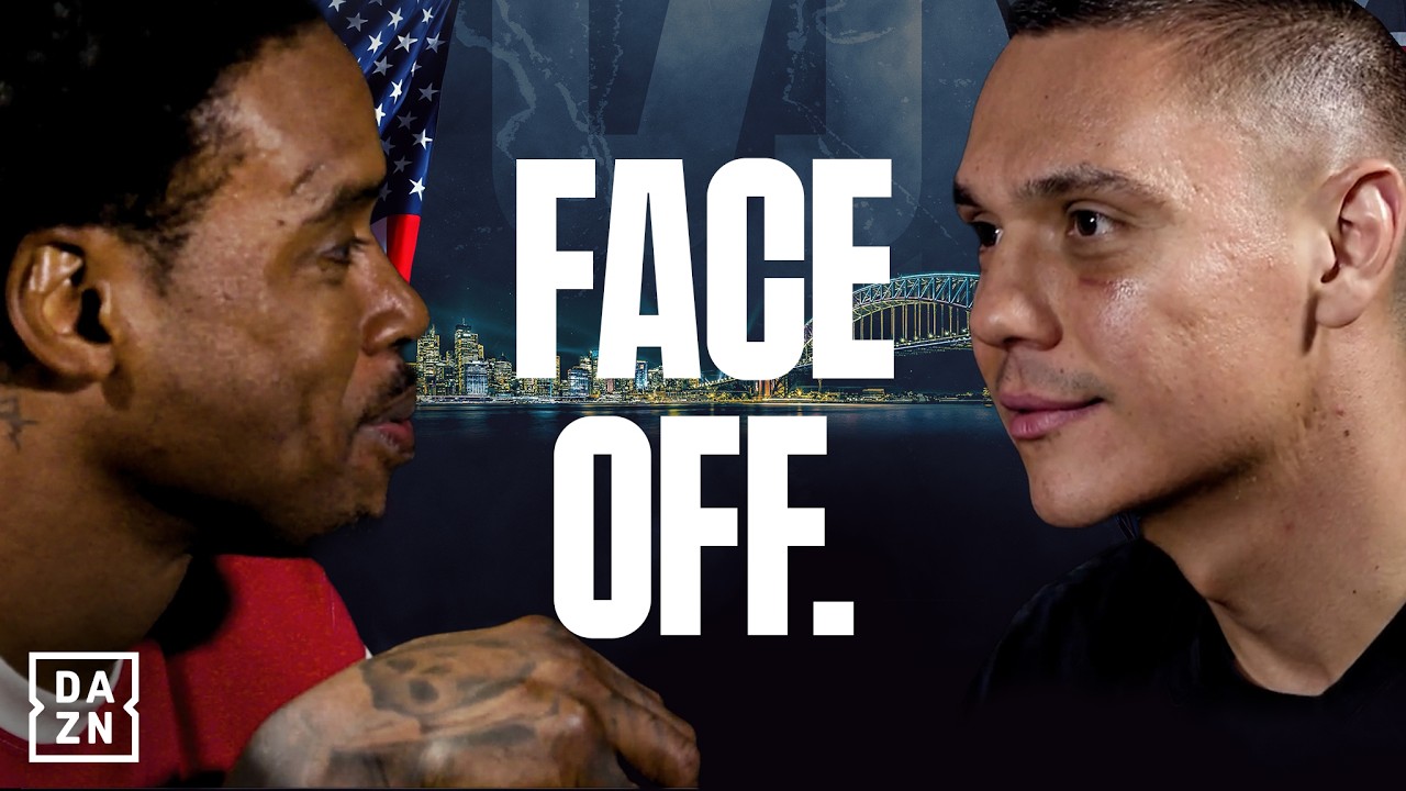 Errol Spence Jr. vs Tim Tszyu | Face Off | Via: @PremierBoxingChampions backdrop