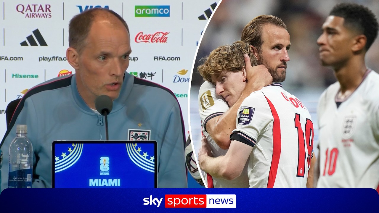 "I have no regrets" | Thomas Tuchel fights back as England prepare for Bronze Final background
