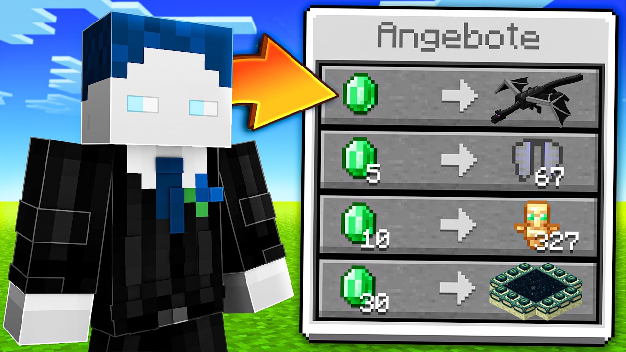 Minecraft, aber YOUTUBER geben OP ITEMS... background
