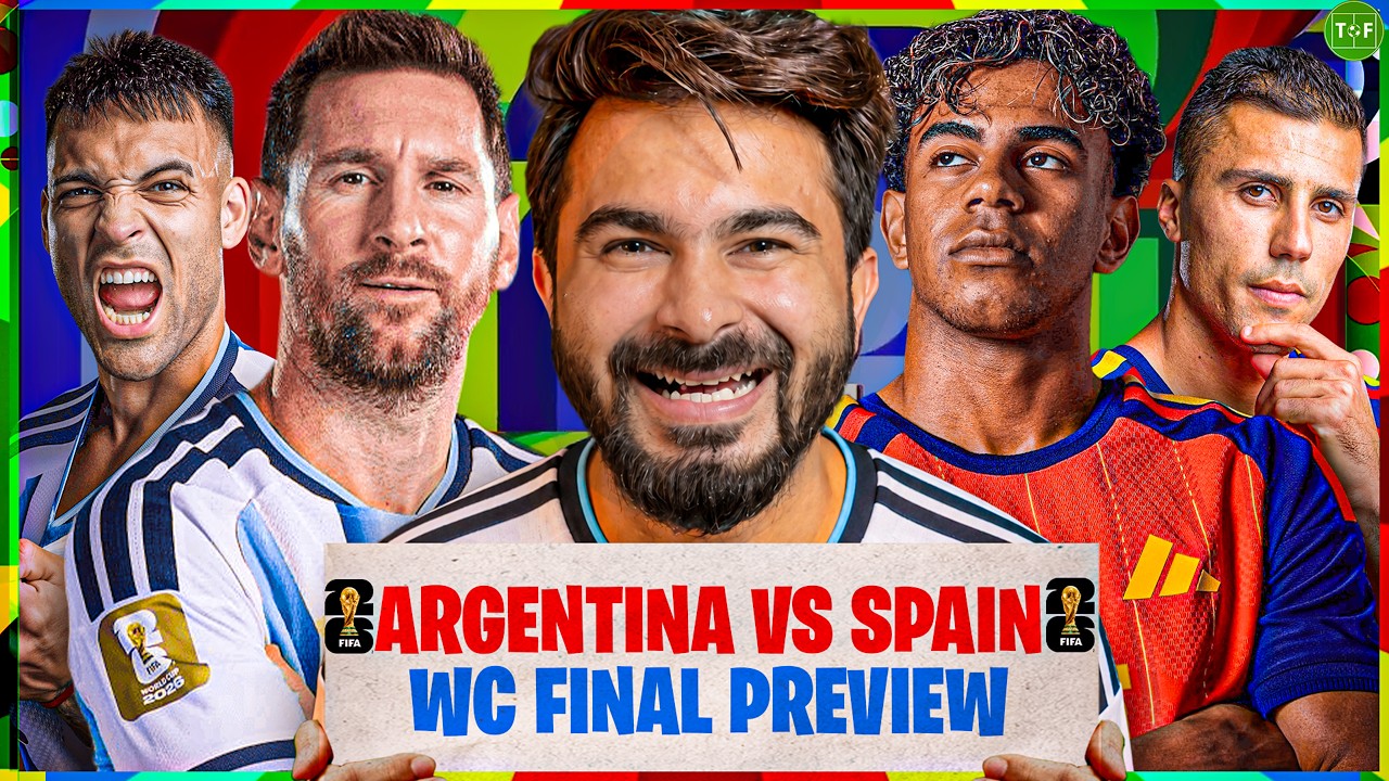 SPAIN vs ARGENTINA FIFA WORLD CUP FINAL PREVIEW! 2026-07-18 12:40 background