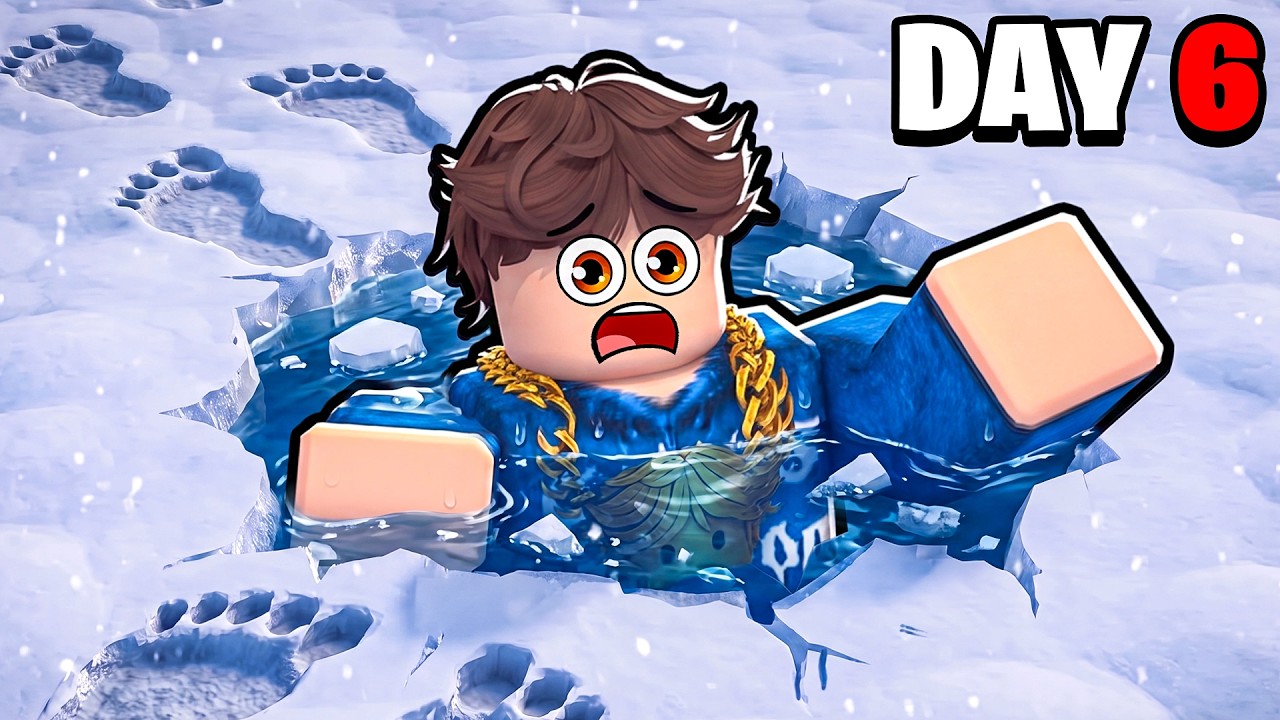 I SURVIVED 7 DAYS in the Roblox ARCTIC.. backdrop