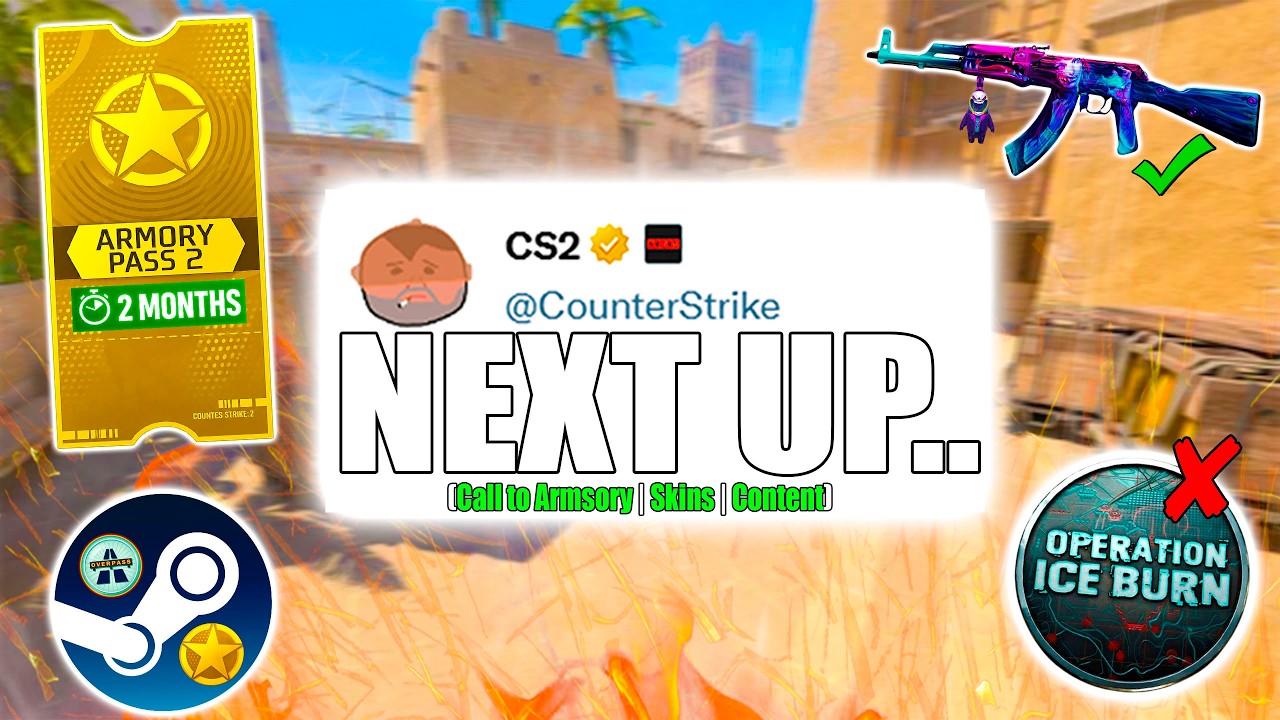 Well This was “NOT Expected”.. CS2 NEWS backdrop