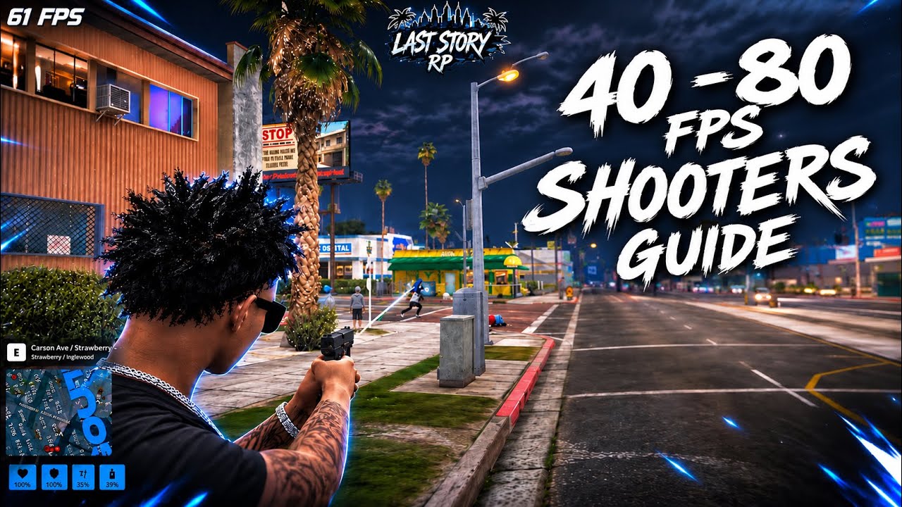 FiveM 40 - 80 FPS shooter Guide background