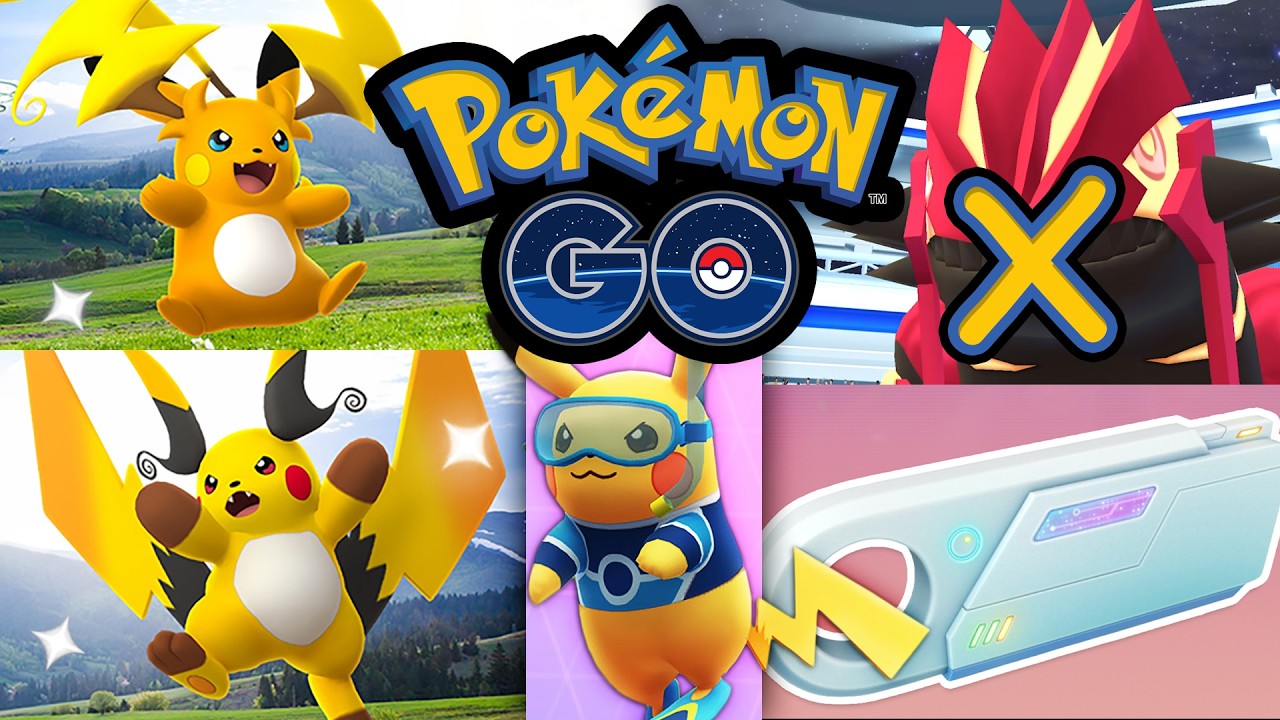 Nicht in die Falle tappen beim Raid-Day mit Mega-Raichu X & Y | Pokémon GO 3073 background