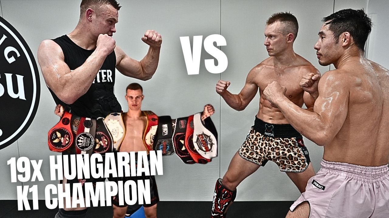 Gabriel Varga & Jeff Chan Shark Tank a 19x Hungarian K1 Champion background