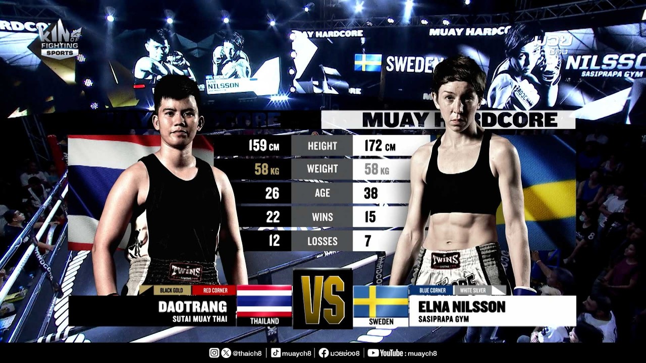 คู่เด็ดมวยมันส์ | ดาวตรัง สู้ตายมวยไทย ดวล เลน่า น็อกเกอร์ 2026-07-18 22:06 background