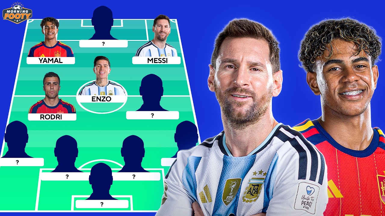 Spain vs. Argentina COMBINED XI | World Cup Final PREVIEW background