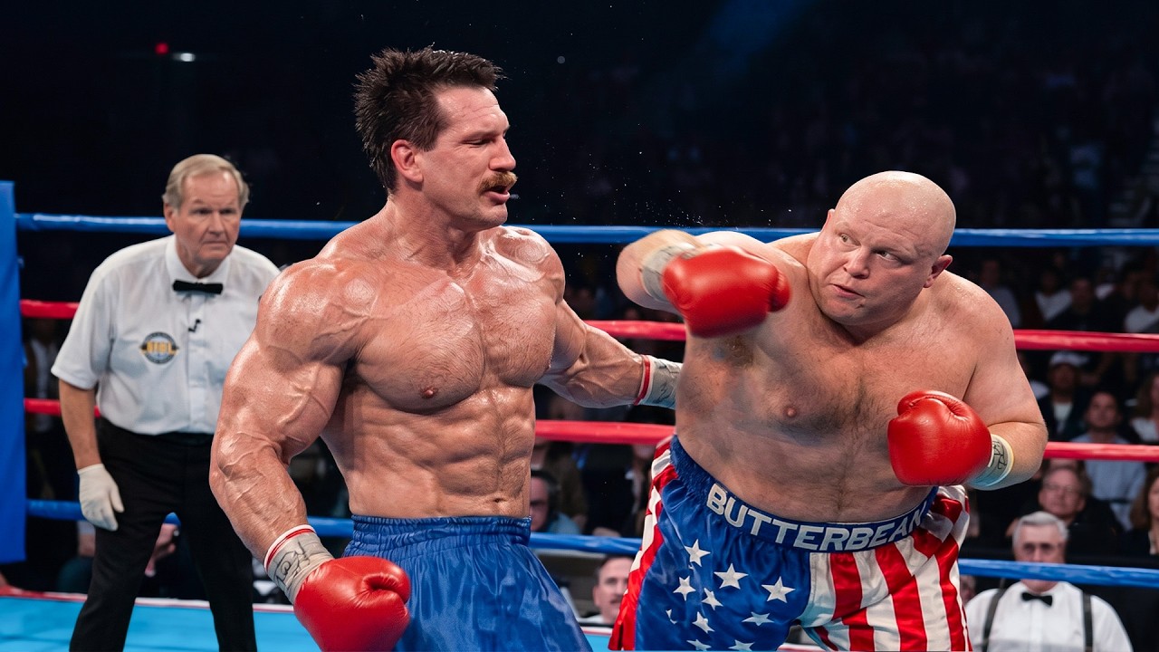 Never Challenge Butterbean! Bodybuilder Gets DESTROYED background
