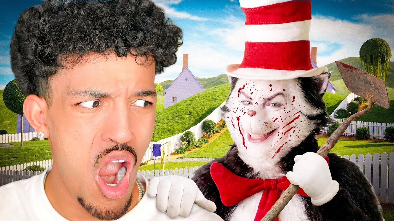 Cat in The Hat GOTTA GO backdrop