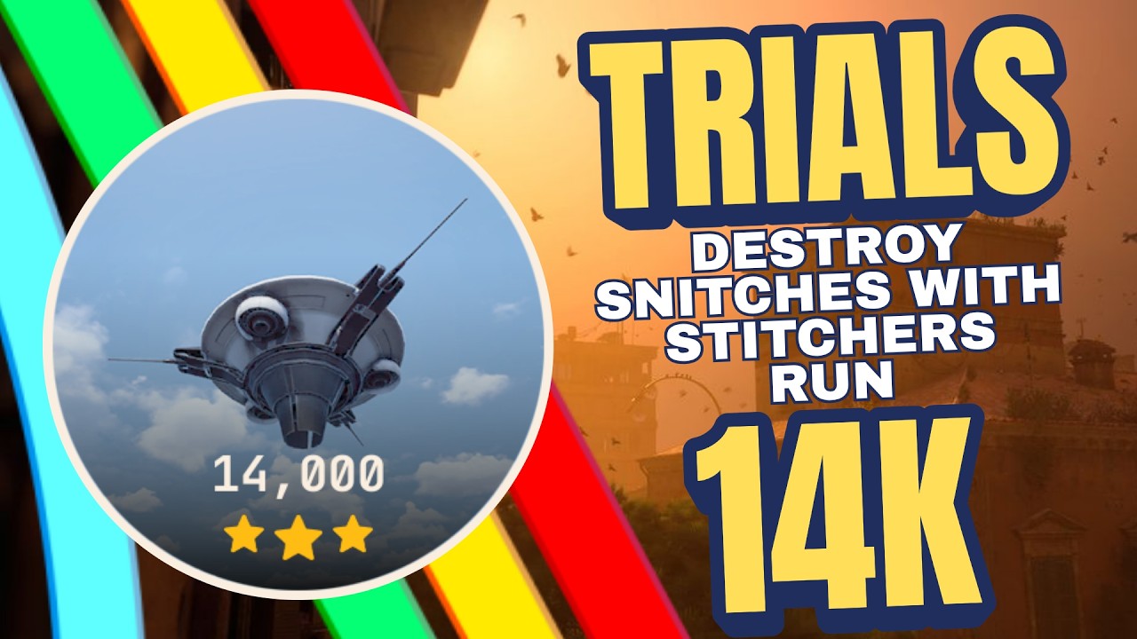 Solo Destroy Snitches With Stitchers Run 14K | ARC Raiders background