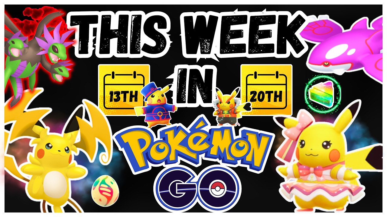 20 Minutes of ALL YOU NEED to Know | 13th July, 2026 - 20th July, 2026 | Pokémon GO background
