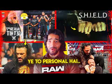 'Do Bhai - Dono Tabahi🥹🔥' The Shield, Brock Lesnar Returns, Roman Reigns, Seth - WWE Raw Highlights backdrop