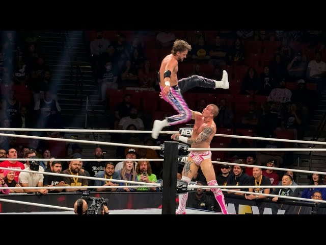 AEW Collision Kyle Fletcher vs ELP El Phantasmo full match background