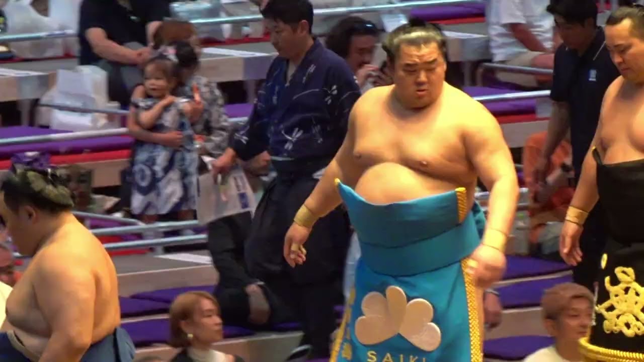 速報❗️十両土俵入り 【大相撲令和8年7月場所】7日目 juryo dohyoiri 【SUMO JUL DAY7】2026/07/18 名古屋場所 background