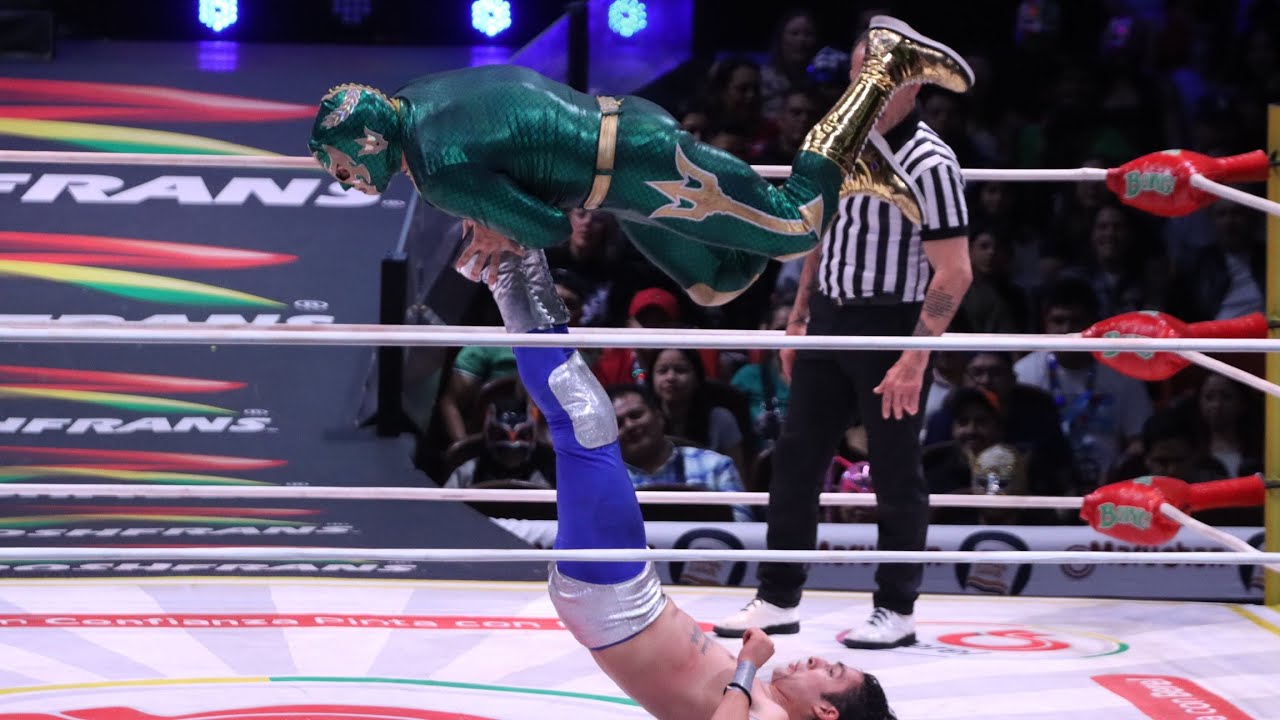 Reporte CMLL: Blue Shark y Rey Pegasus 🆚 Poseidón y Makará 2026-07-18 10:57 background