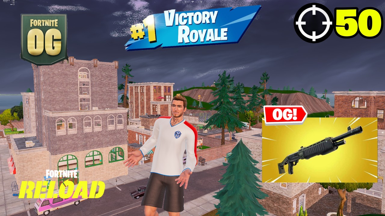 Fortnite Reload | *NEW* DAVID BECKHAM SKIN | High Kill Gameplay | PS5 Controller background