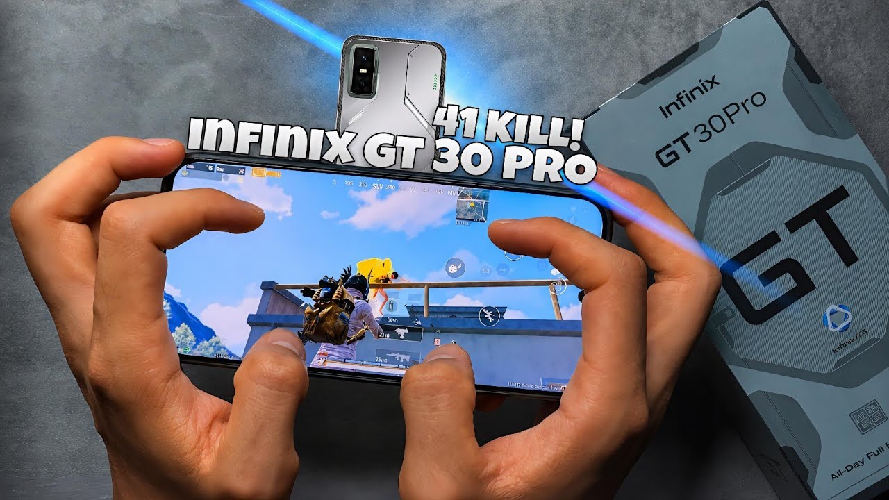 INFINIX GT 30 PRO | 41 KILL! 144 FPS? 😳🔥 backdrop