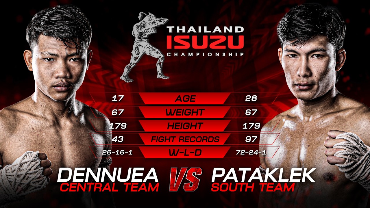 เด่นเหนือ ส.ทองภูบาล vs. ปฏักเหล็ก ซินบีมวยไทย | ไทยไฟท์ ลีก 106 | 5 ก.ค. 2569 background