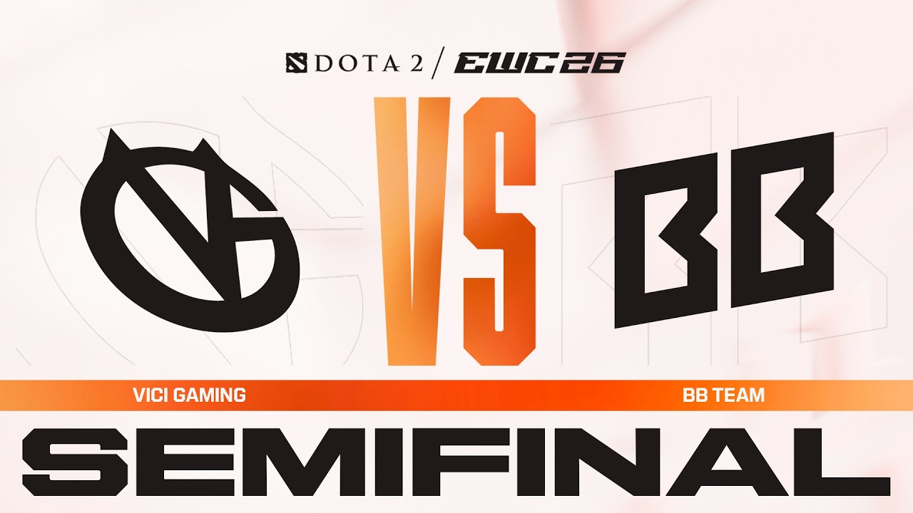 Vici Gaming vs. BB Team | Dota 2 at EWC 26 – Semifinal – VOD background