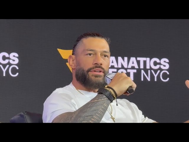 Roman Reigns Full Interview - Fanatics Fest NYC 2026 background