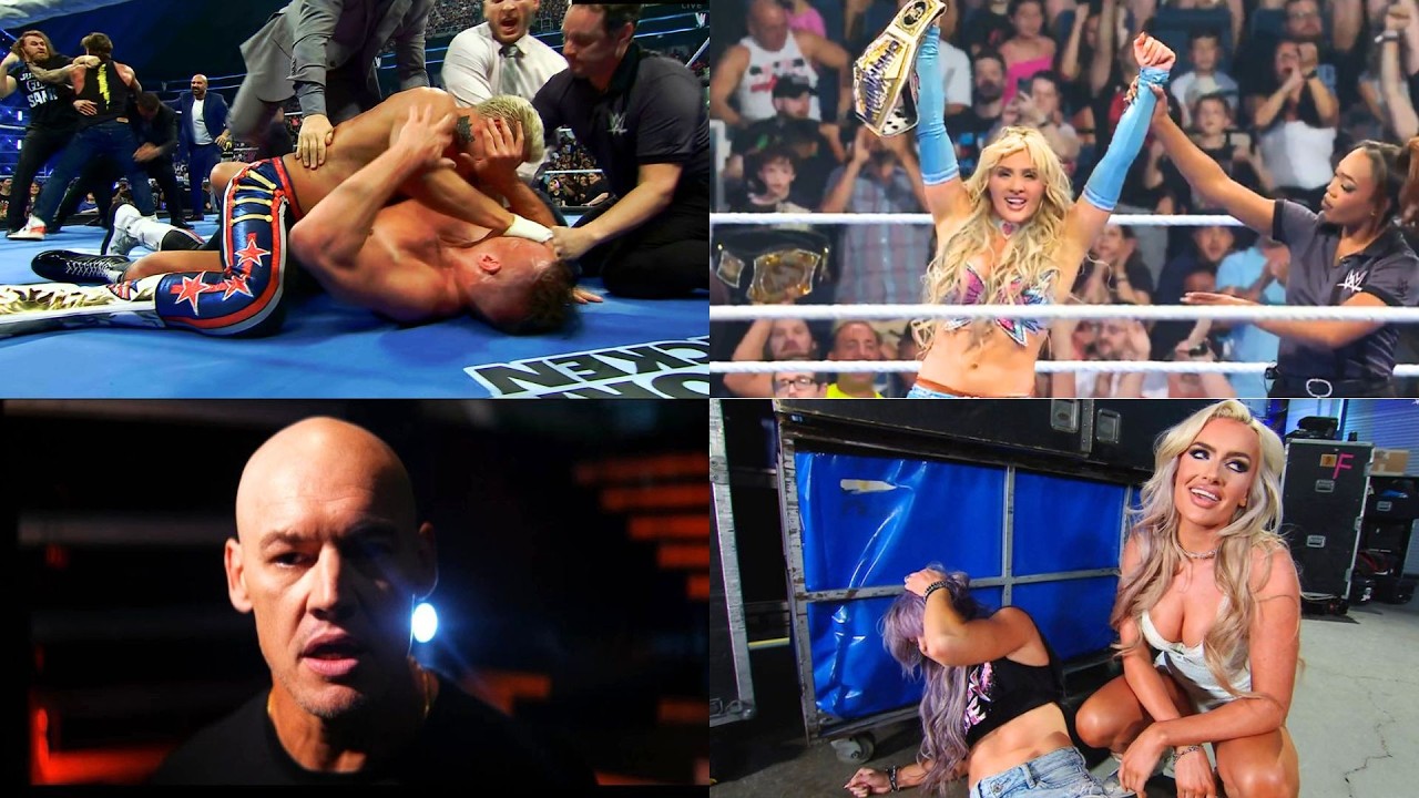 WWE SmackDown 07/17/26 Results- Sami Returns, Ripley Out of SummerSlam, Blake Attacks Continues ЁЯФе background