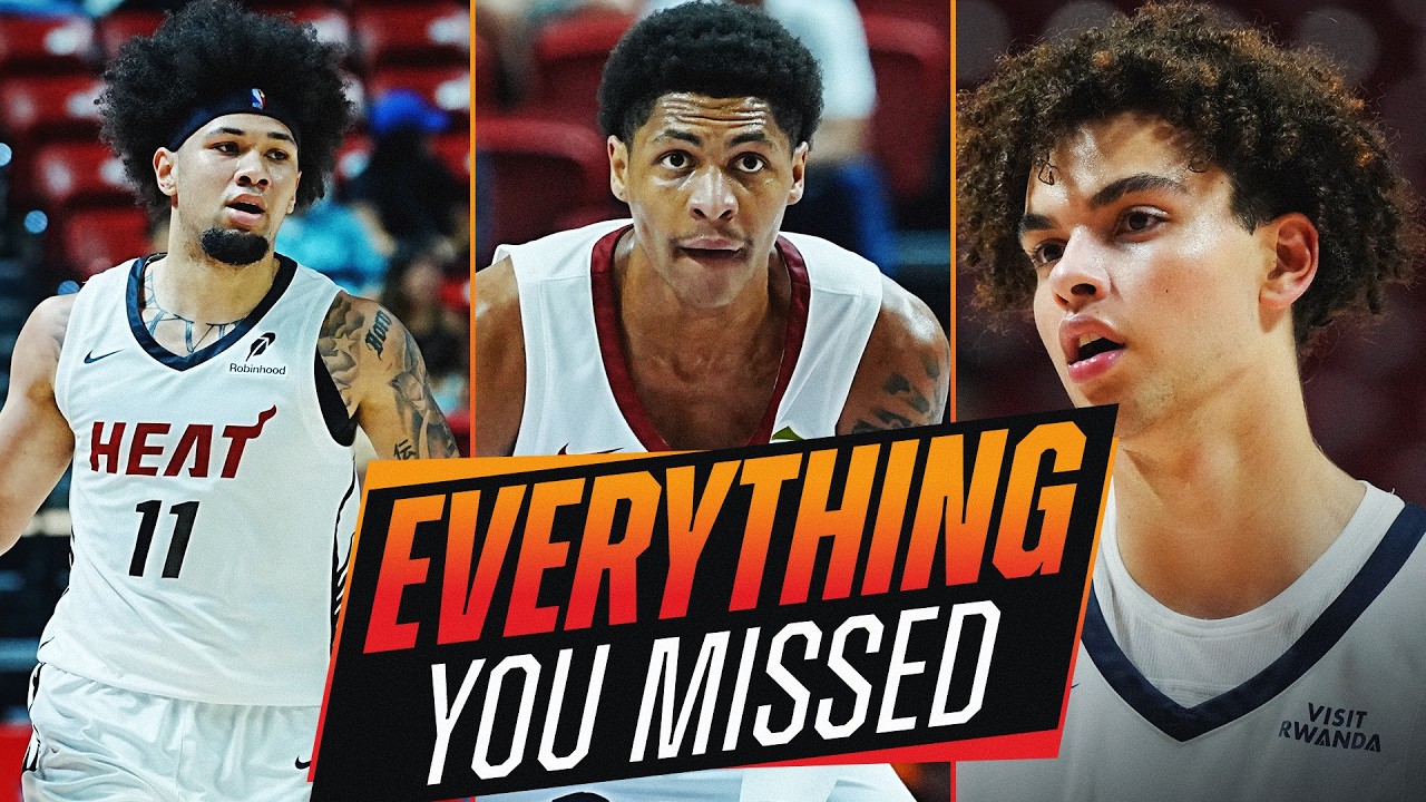 Tre Donaldson Does It All, Keaton Wagler Scores 26 PTS & More | NBA's Nightly Recap | July 17, 2026 background