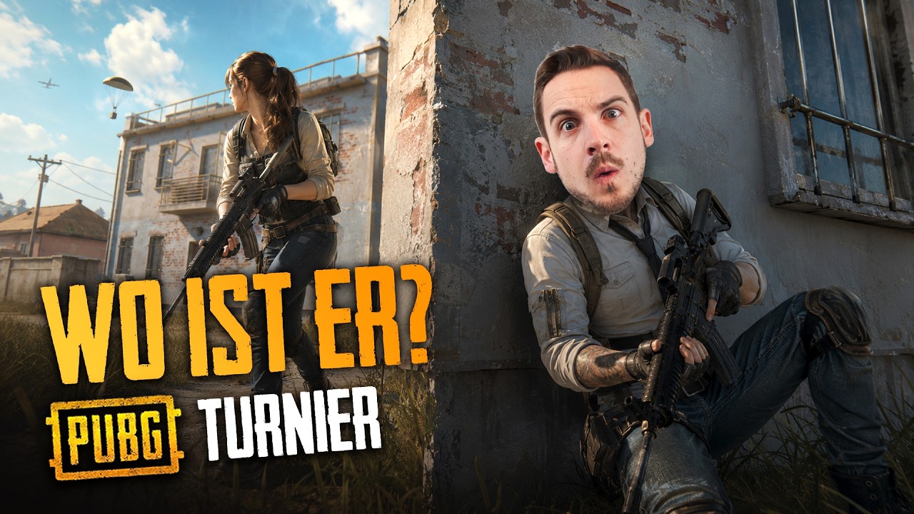 ER STAND DIE GANZE ZEIT NEBEN IHR! | PUBG Turnier background