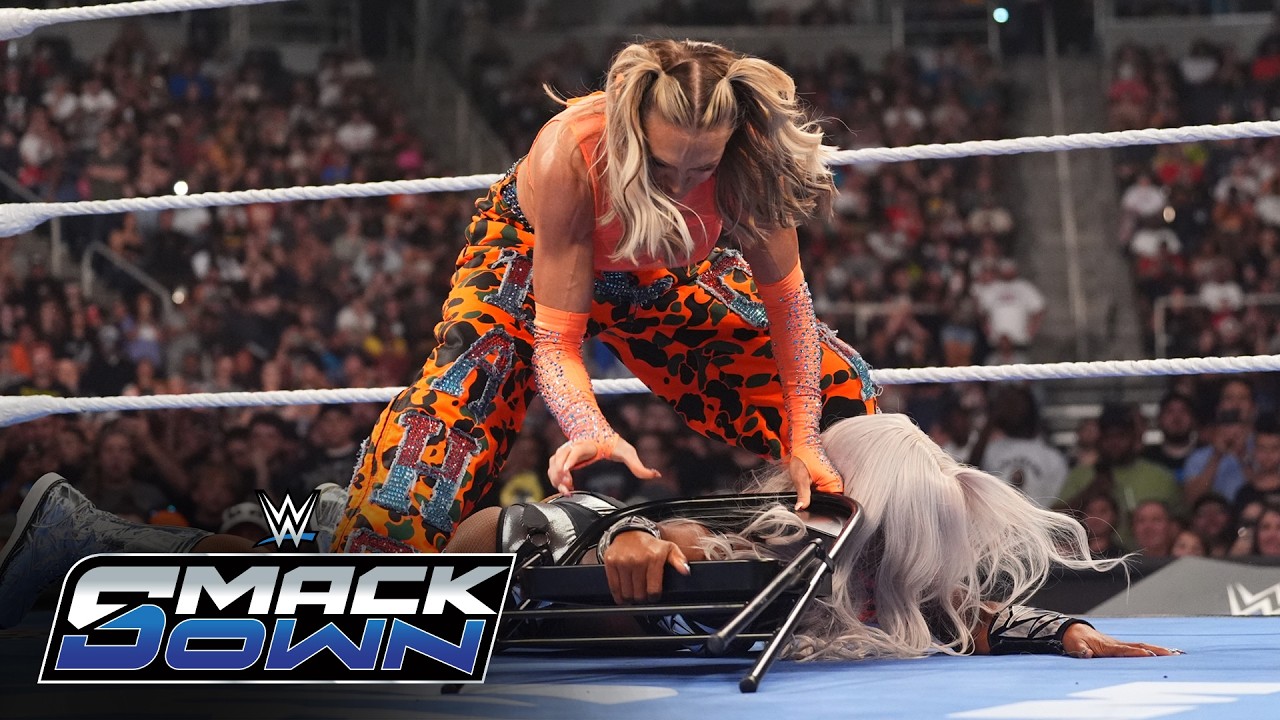 Jade Cargill beats Nia Jax after attack by Charlotte Flair: SmackDown highlights, July 17, 2026 background