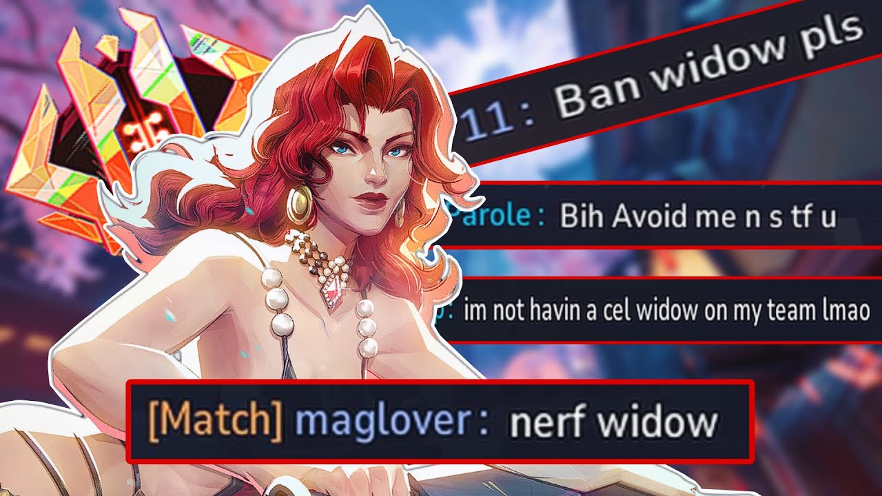 DESTROYING TOXIC HATERS ON REWORKED BLACK WIDOW! Marvel Rivals Season 9 background