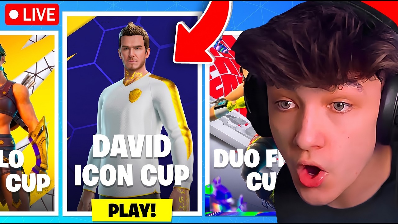 🔴LIVE! - TRIO TOURNAMENT in FORTNITE! (Free Skin Early!) background