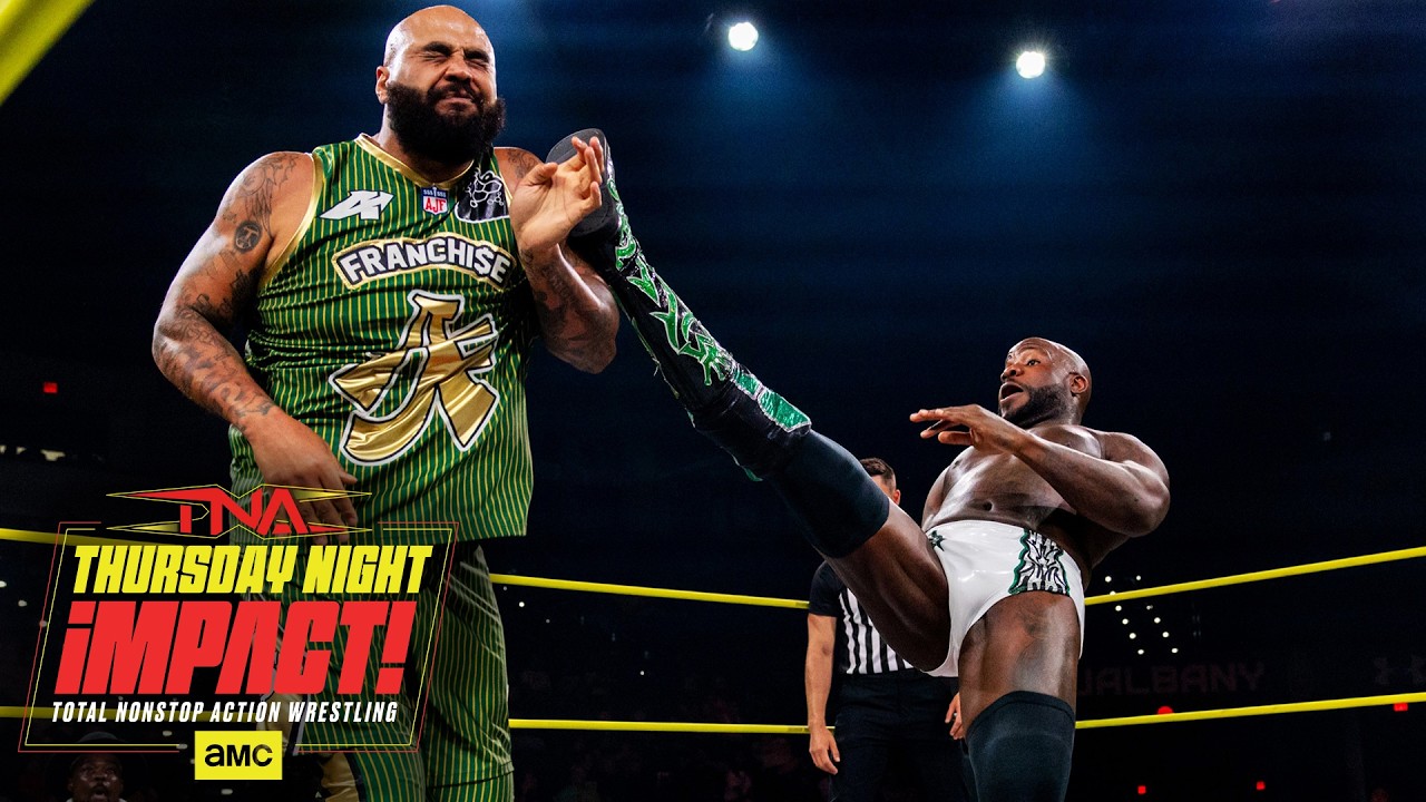 Former NFL Stars Face Off in Heavyweight Collision | TNA iMPACT! July 16, 2026 background