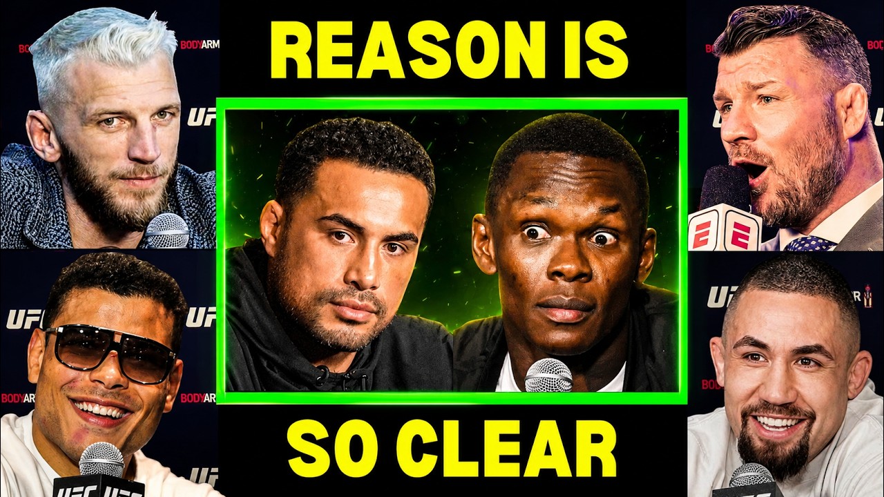 UFC Fighters REACT to Israel Adesanya Leaving CKB.. background