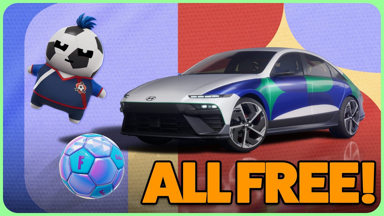 Earn FREE Rewards & Shiny Sprites This Weekend ONLY in Fortnite! background