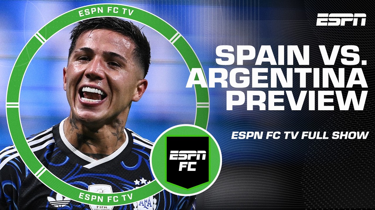 Previewing World Cup Final Weekend 👀 Spain vs. Argentina & France vs. England | ESPN FC background