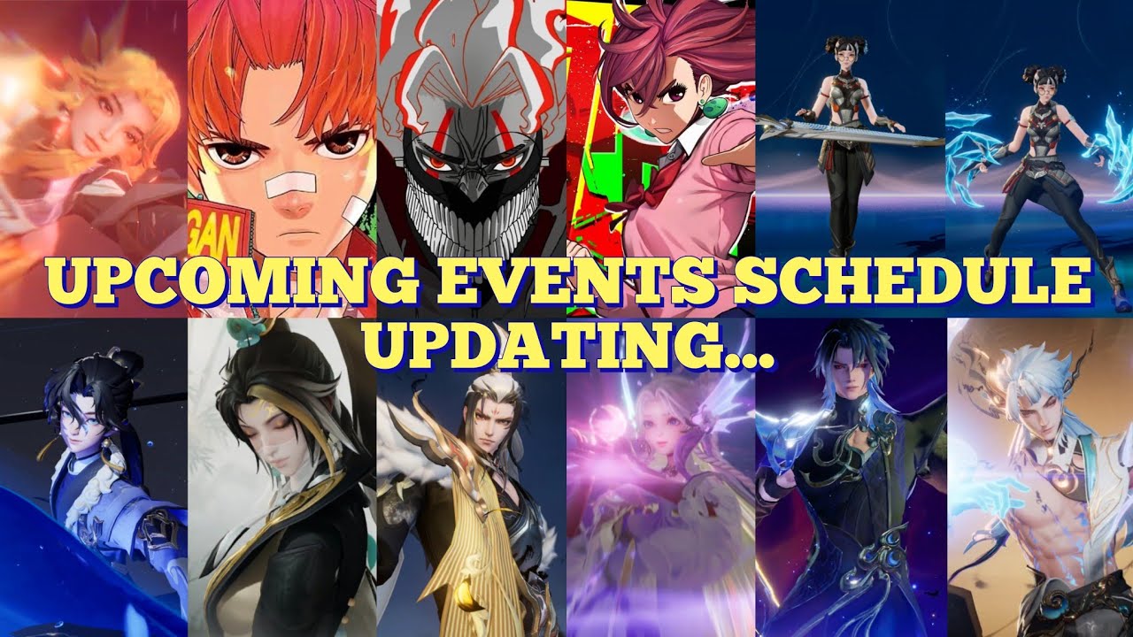 GLOBAL | UPCOMING EVENTS SCHEDULE | UPDATING | HONOR OF KINGS background