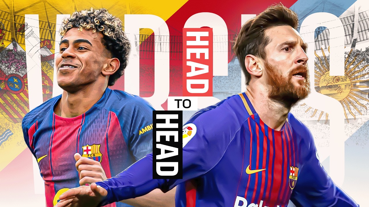 LAMINE YAMAL vs MESSI: El pasado y el futuro del FC BARCELONA 🌟 background
