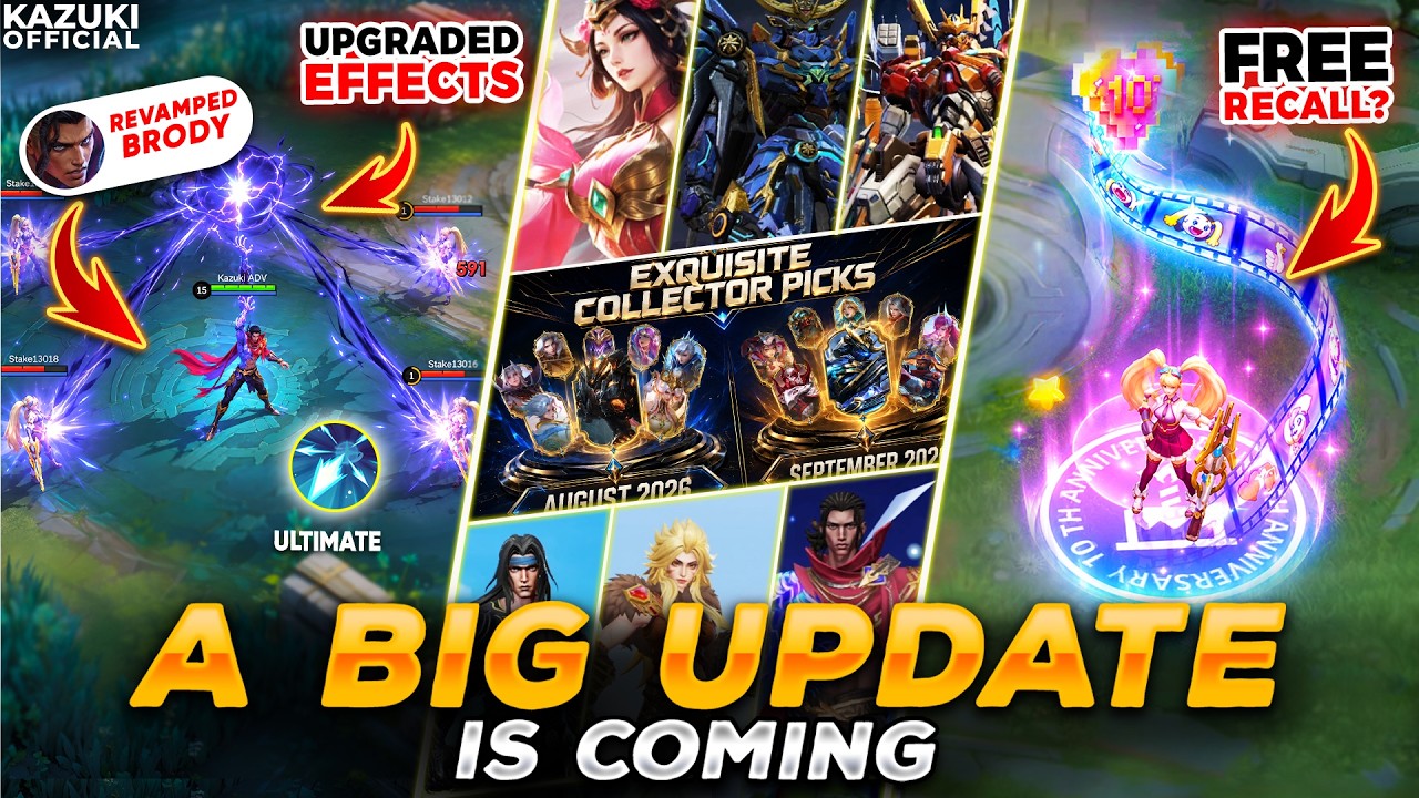 BIG UPDATE: FREE 10 ANNIVERSARY EFFECTS | 2 NEW TITAN SKINS + 3 HERO REVAMP background