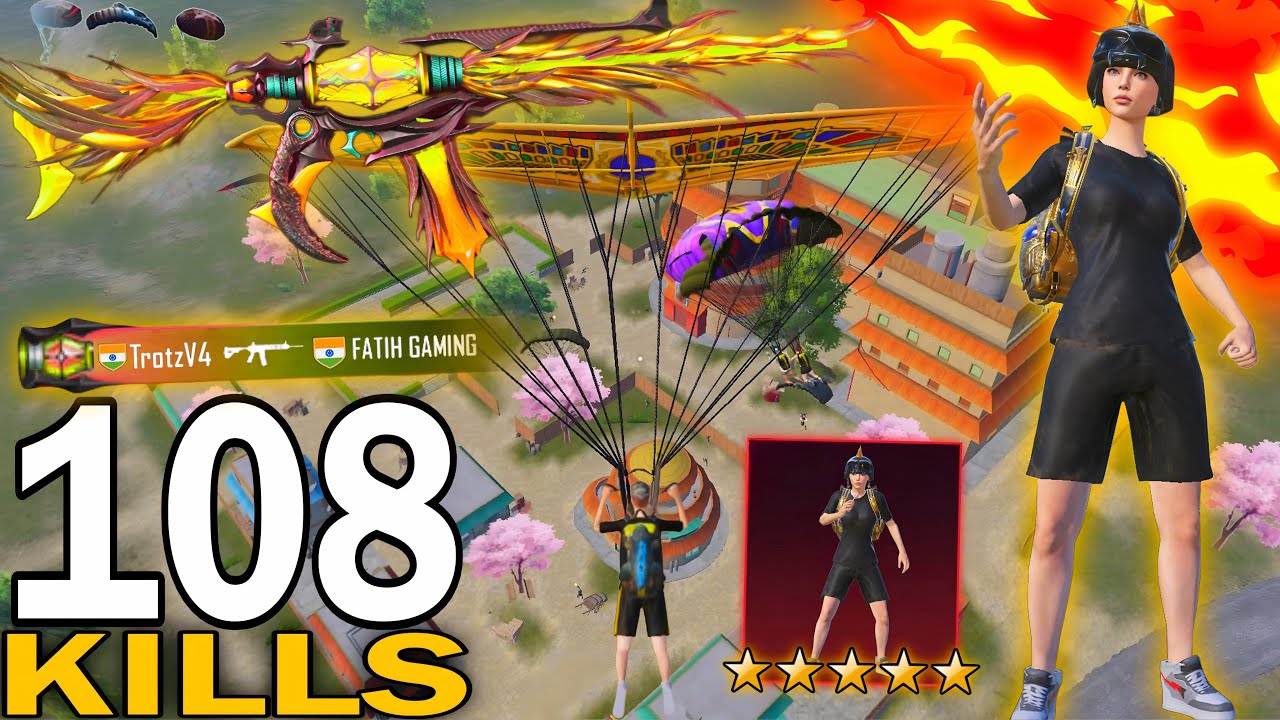 108 KILLS!ЁЯФе IN 3 MATCHES FASTEST GAMEPLAY With FULL OUTFITЁЯШНSAMSUNG,A7,A8,J2,J3,J4,J5,J6,J7,XS background