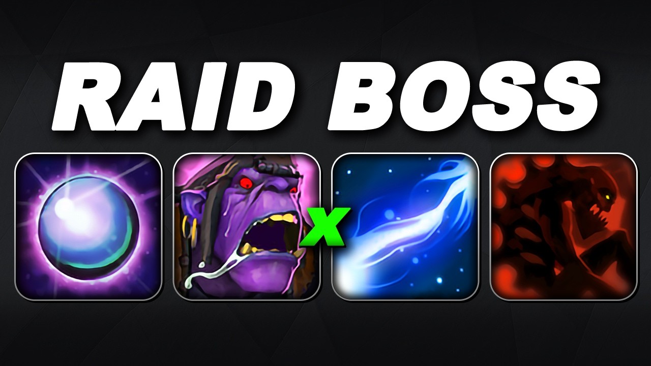 RAID BOSS IMBA HEAL + Dispersion + Chemical Rage | Dota 2 Ability Draft background