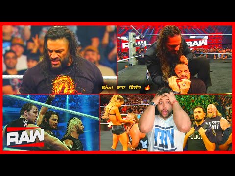 DHOKA!! 🤬 Seth Heel Turn on Roman Reigns 😱 Brock vs Oba SHOCK, Dean Ambrose Mention | RAW Highlights backdrop