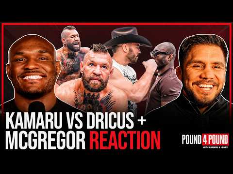 UFC OKC: KAMARU USMAN on DRICUS DU PLESSIS, CONOR McGREGOR & His Move to 185 | Pound 4 Pound background